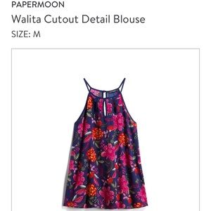 Papermoon Walida cutout detail tank-medium